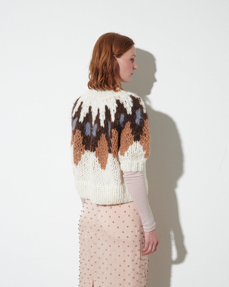 Alpaca Mix Jaquard Pullover