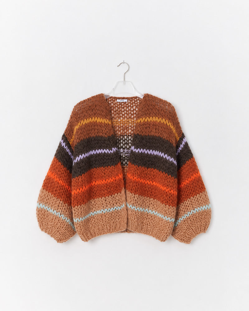 Pre-shopping: Mohair Striped Bomber Cardigan