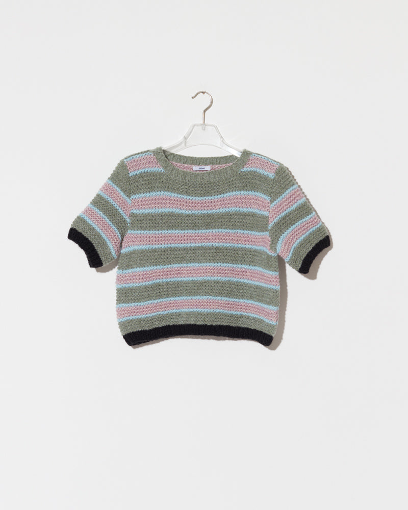 Light Alpaca Striped T-Shirt