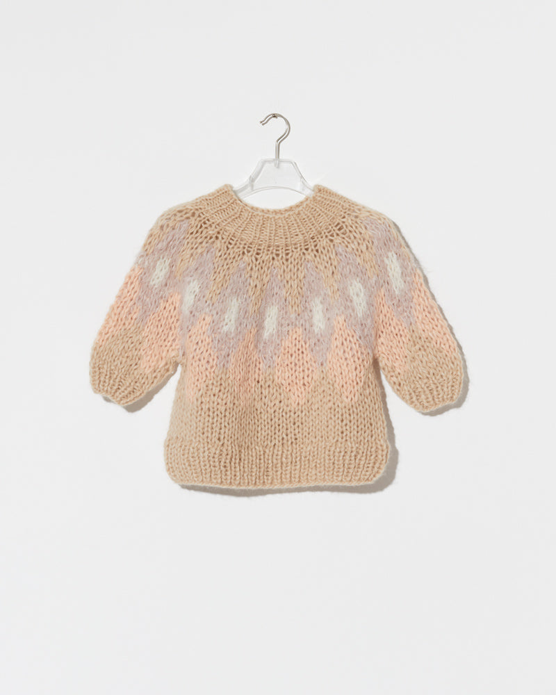 Alpaca Mix Jaquard Pullover