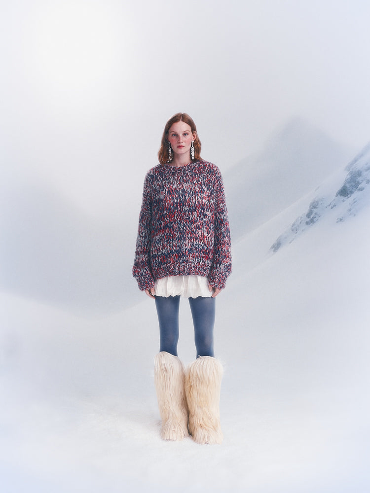 Alpaca Mix Melange Pullover