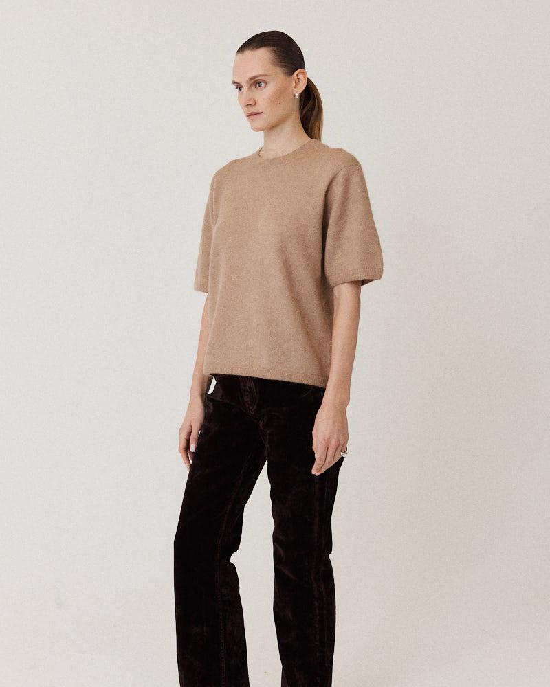 AW26/27 Fine Alpaca Boxy T-Shirt