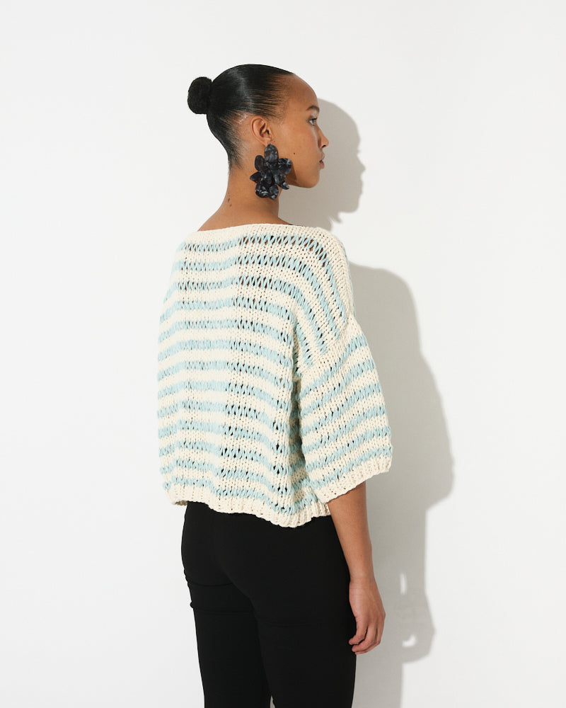 Cotton Dropstitch Pullover