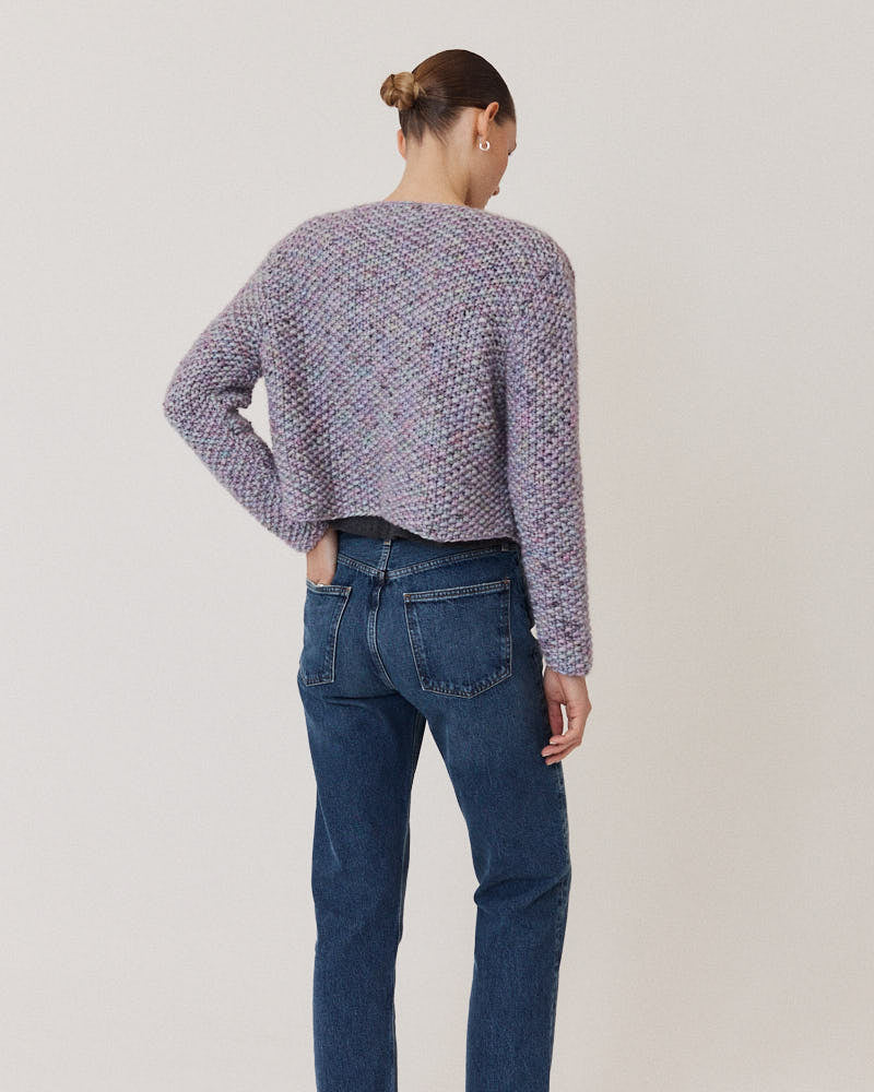 Merino Pearl Pattern Jacket