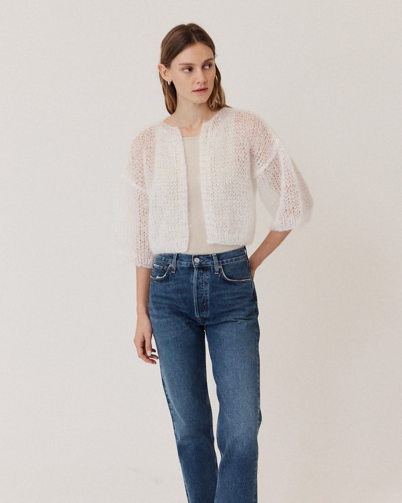 Maiami bridal knitwear in everyday situation