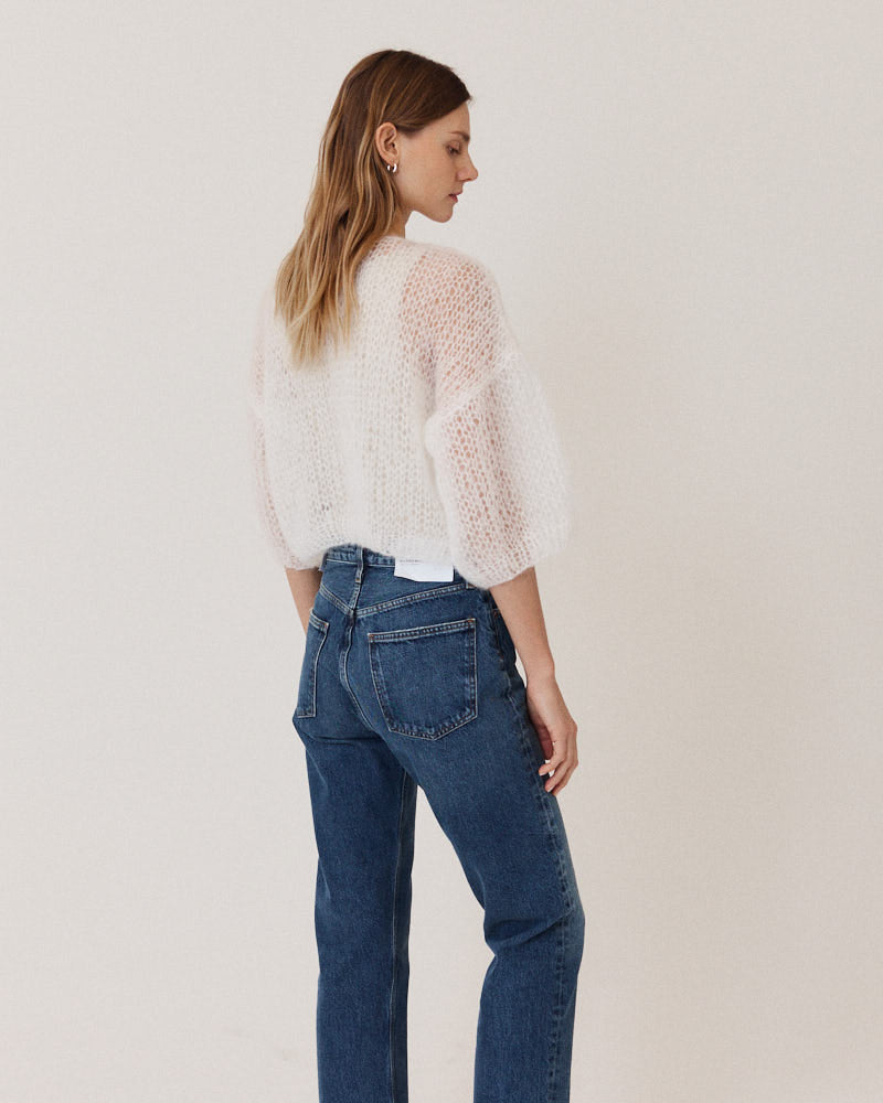 Bridal: Mohair Light Short Sleeve Cardigan