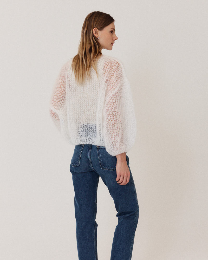 Bridal: Mohair Light Bomber Cardigan