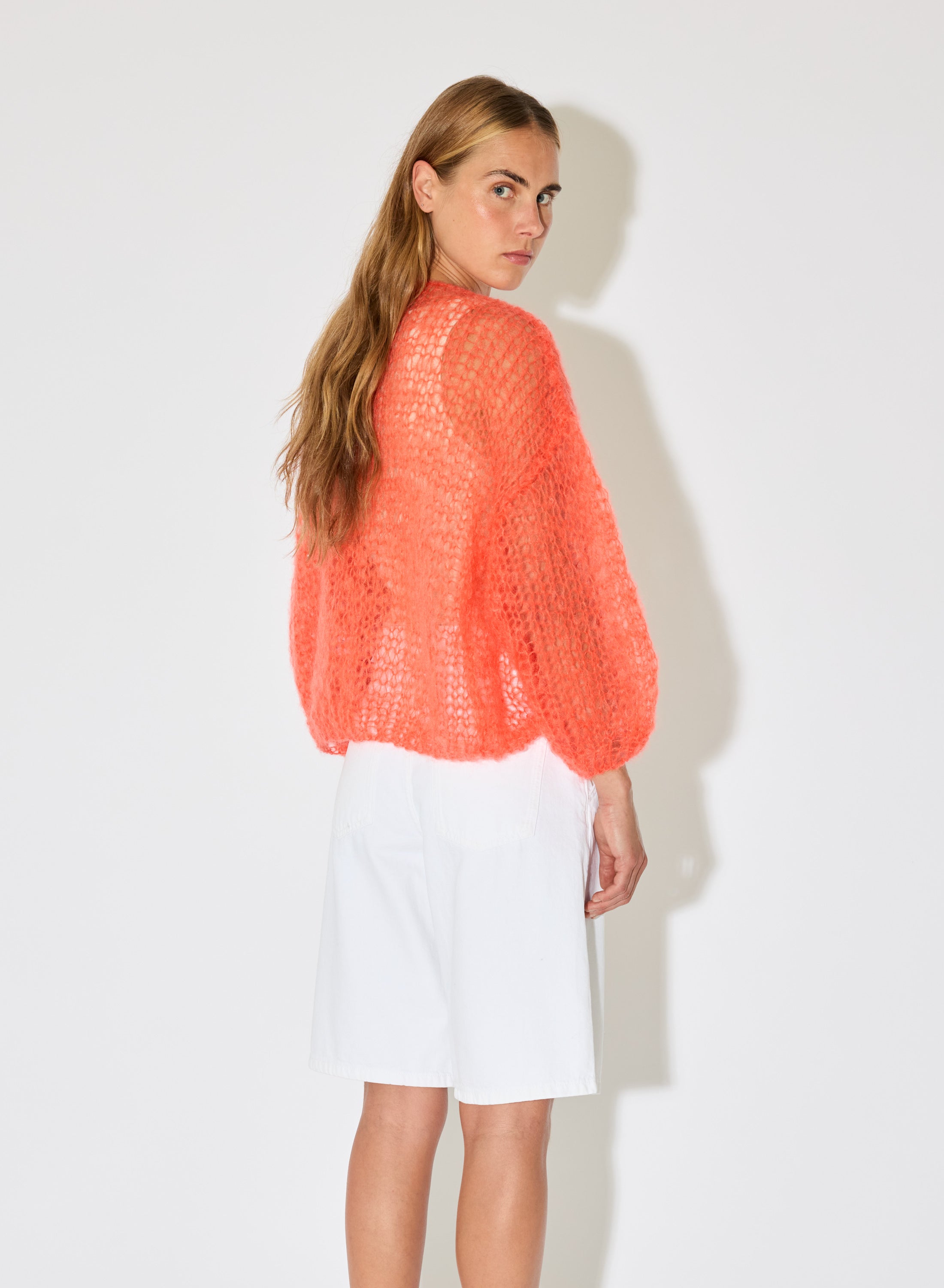 lightweight mohair cardigan women Maiami