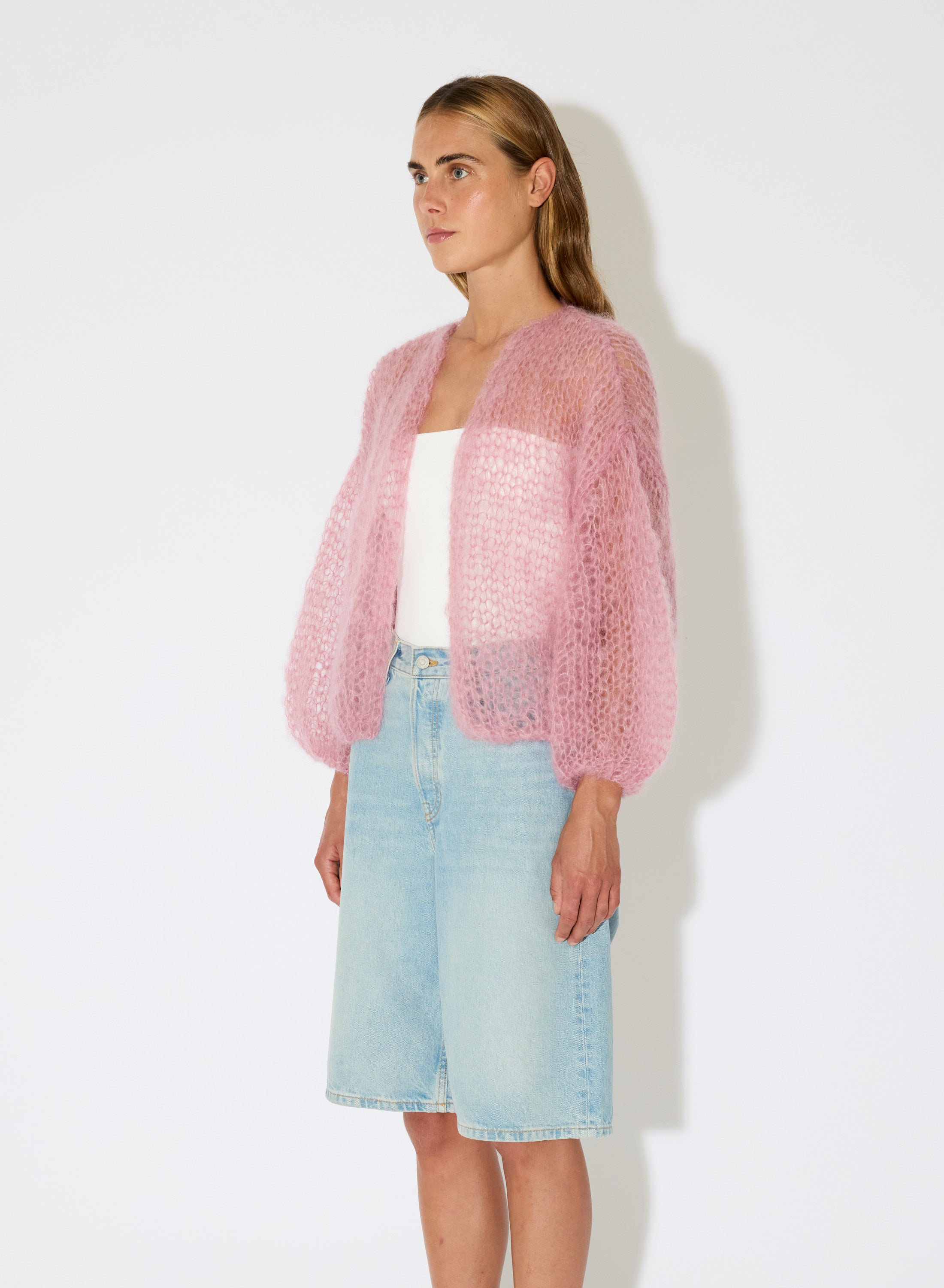 lightweight mohair cardigan women Maiami