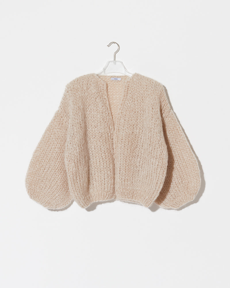 Mohair Bomber Cardigan