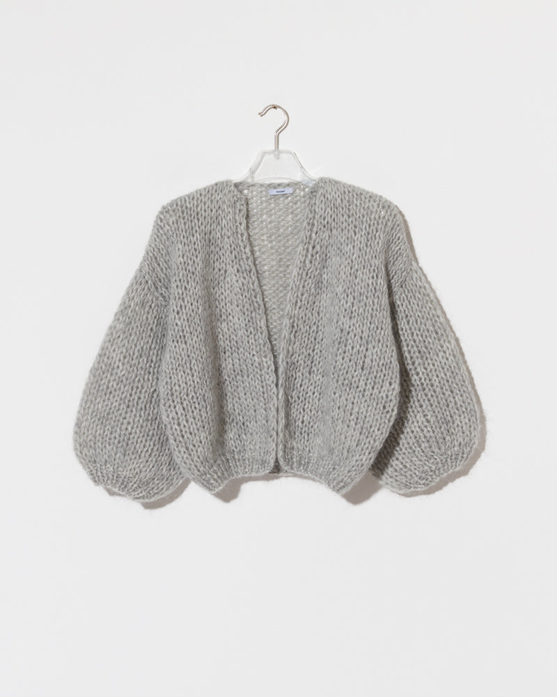 Mohair Bomber Cardigan