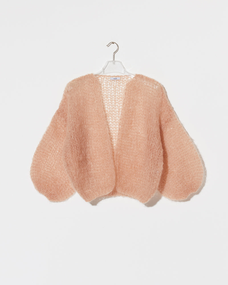 Mohair Light Bomber Cardigan