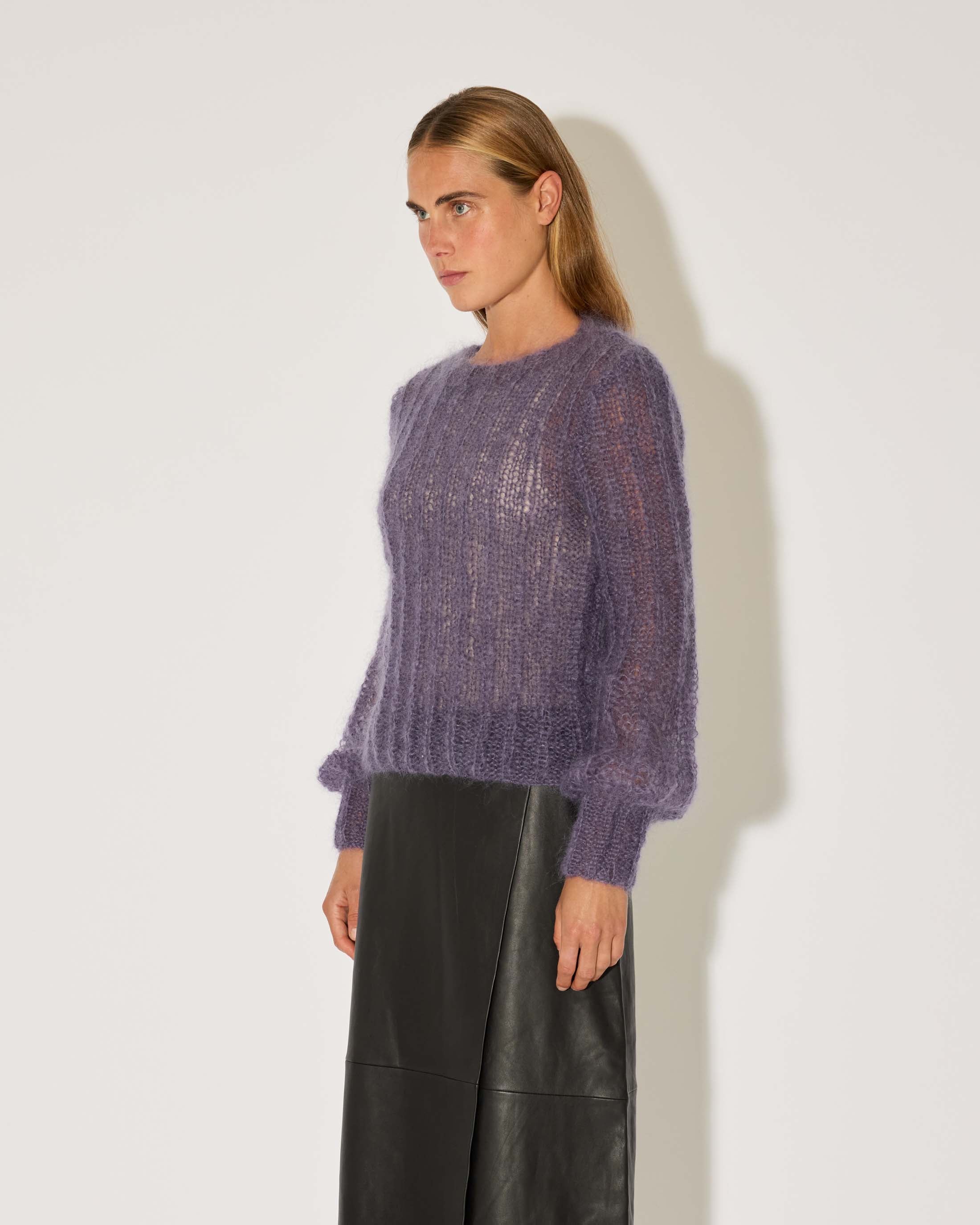Mohair Ribbed Pullover
