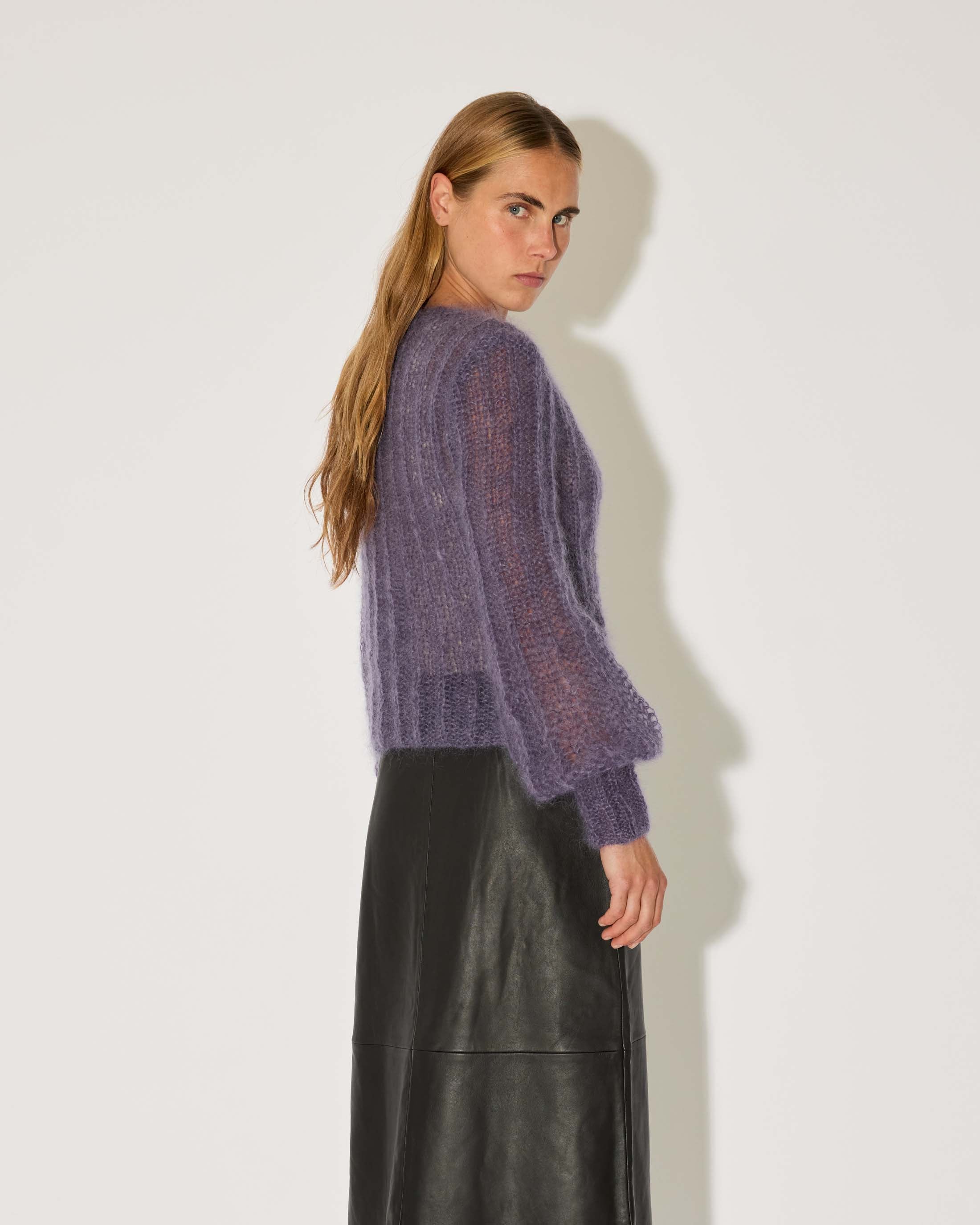 Mohair Ribbed Pullover