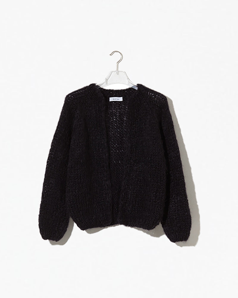 Small Cardigan in black.