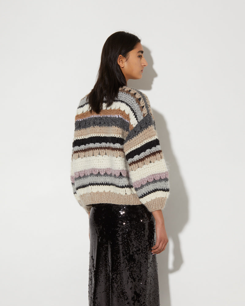 Maiami Knitwear. Handmade bomber cardigan - crochet.