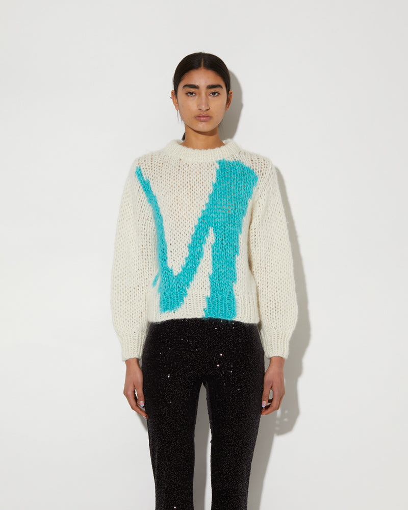 Maiami knitted sweater. Made from Alpaca.