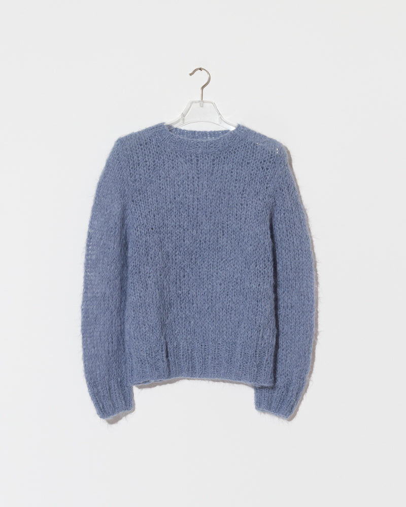 Shaggy Alpaca Slim Pullover