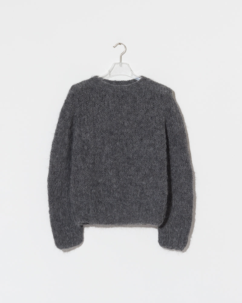 Shaggy Alpaca Slim Pullover