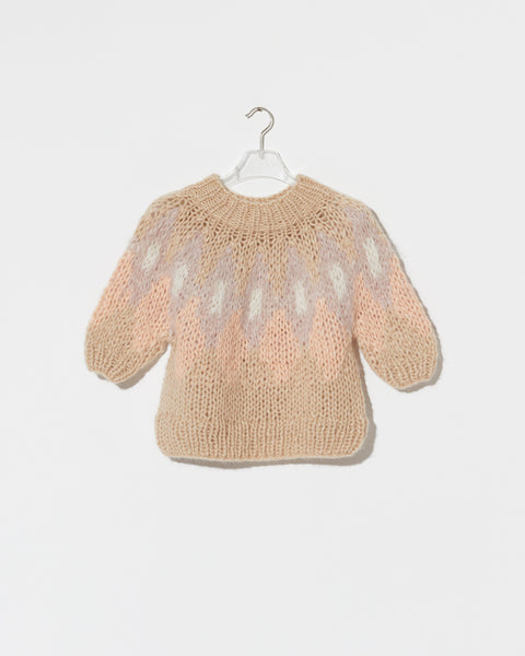 Alpaca Mix Jaquard Pullover