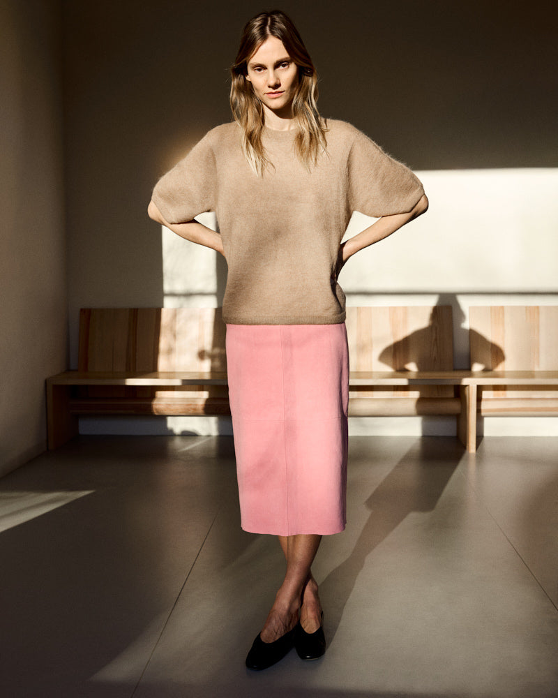 AW26/27 Fine Alpaca Boxy T-Shirt