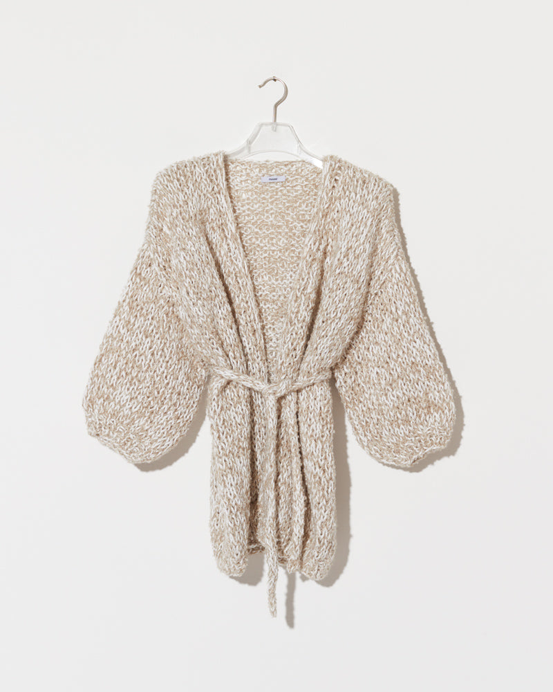 Boucle Melange Oversized Cardigan