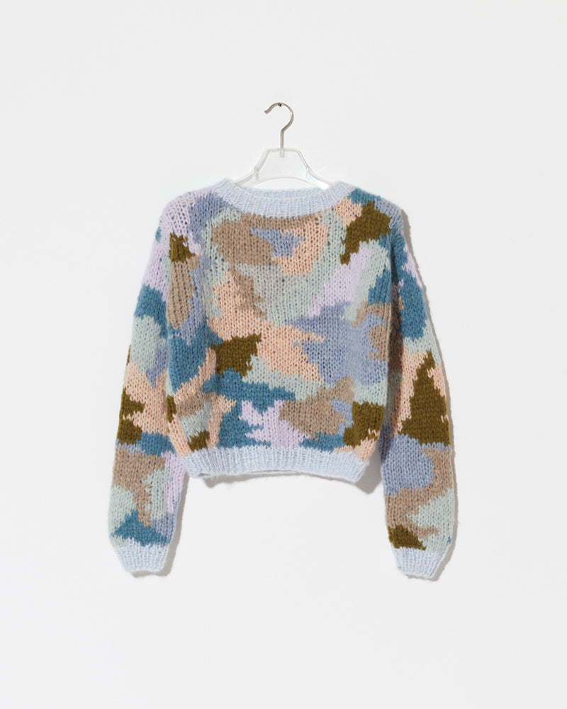 Cashmere Camouflage Pullover