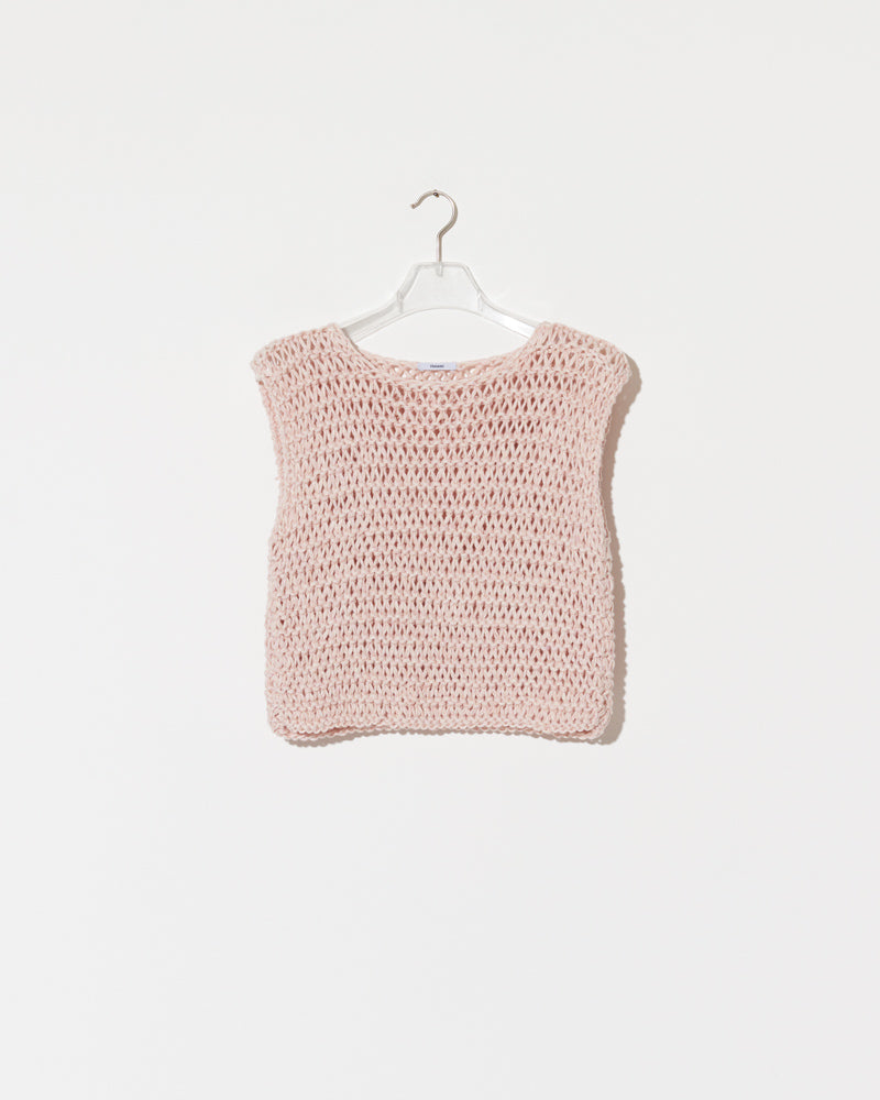 Cotton Dropstitch Sleeveles Top