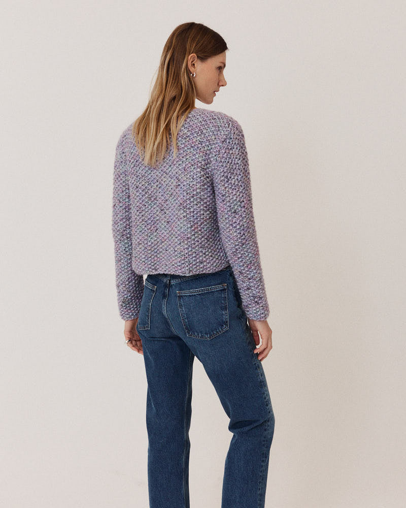 Merino Pearl Pattern Jacket