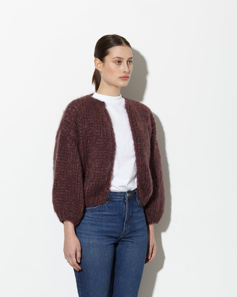 Mohair Big Bomber Cardigan | Archive Sale