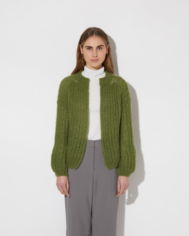 Delicate Brioche Cardigan