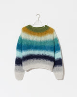 Frontal product view of new in Gradient Fade Pullover in the color 'Soft Fall'