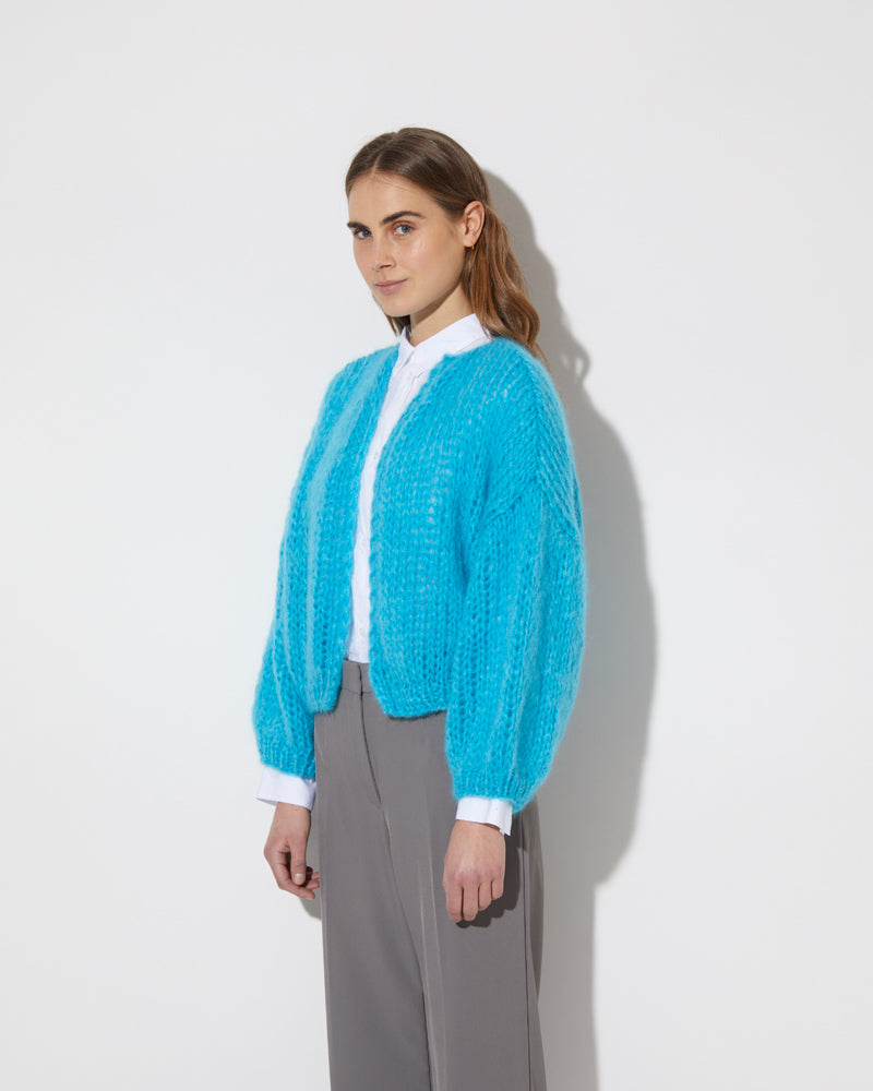 Mohair Big Bomber Cardigan | Mohair cardigan | Discover online now.