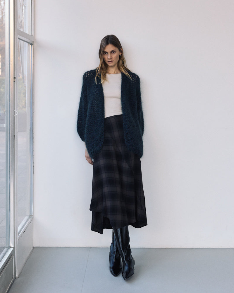 Mohair Big Cardigan
