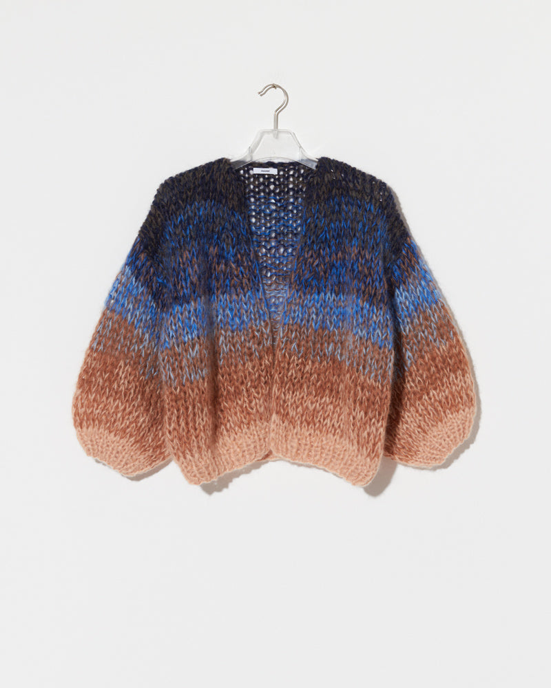 Preview: Mohair Bomber Cardigan, Ombre