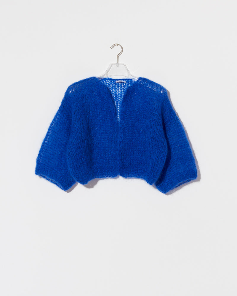 MAIAMI Mohair Blousy Sleeves ニット Maiami/マイアミ Mohair New Pullover [MMO23110/Antique Pink]