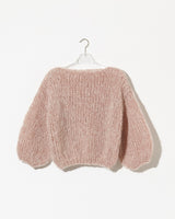 mohair sweater in . soft and cozy feel.