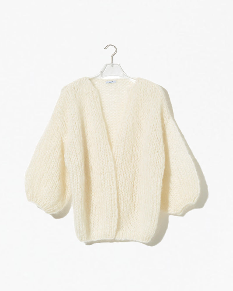 Mohair Big Cardigan