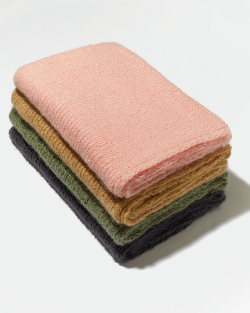Sale | Hand-knitted Mohair Blanket