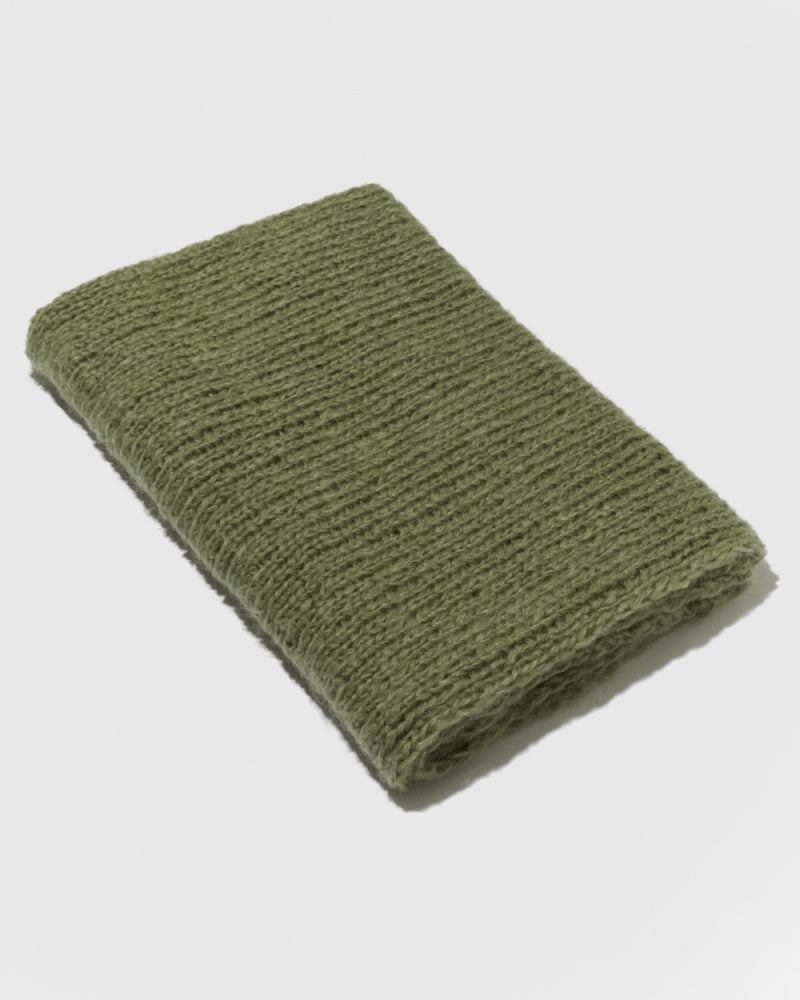 Hand-knitted Mohair Blanket