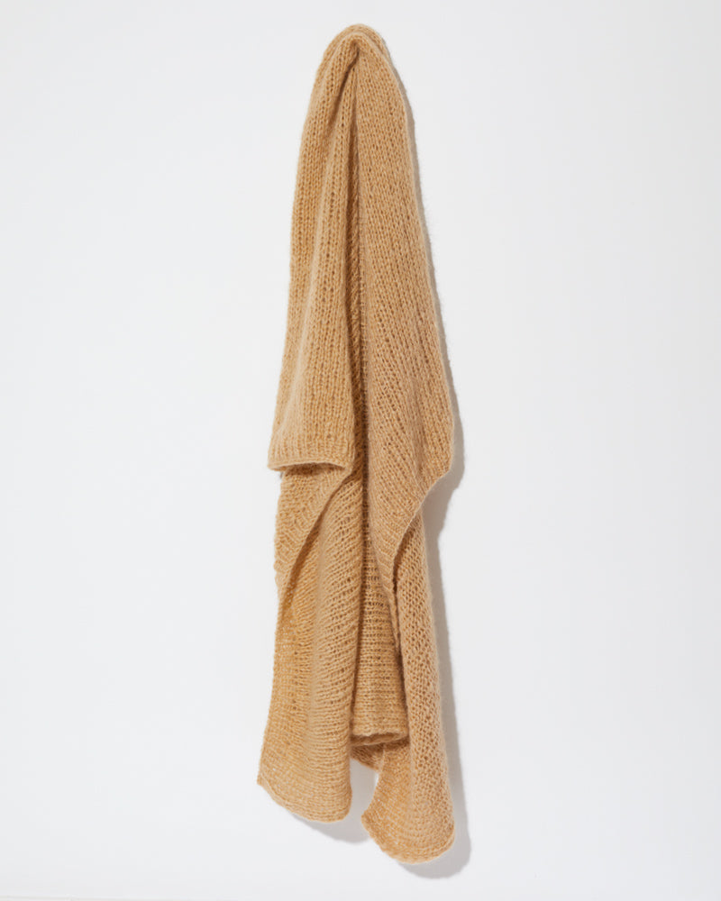 Sale | Hand-knitted Mohair Blanket