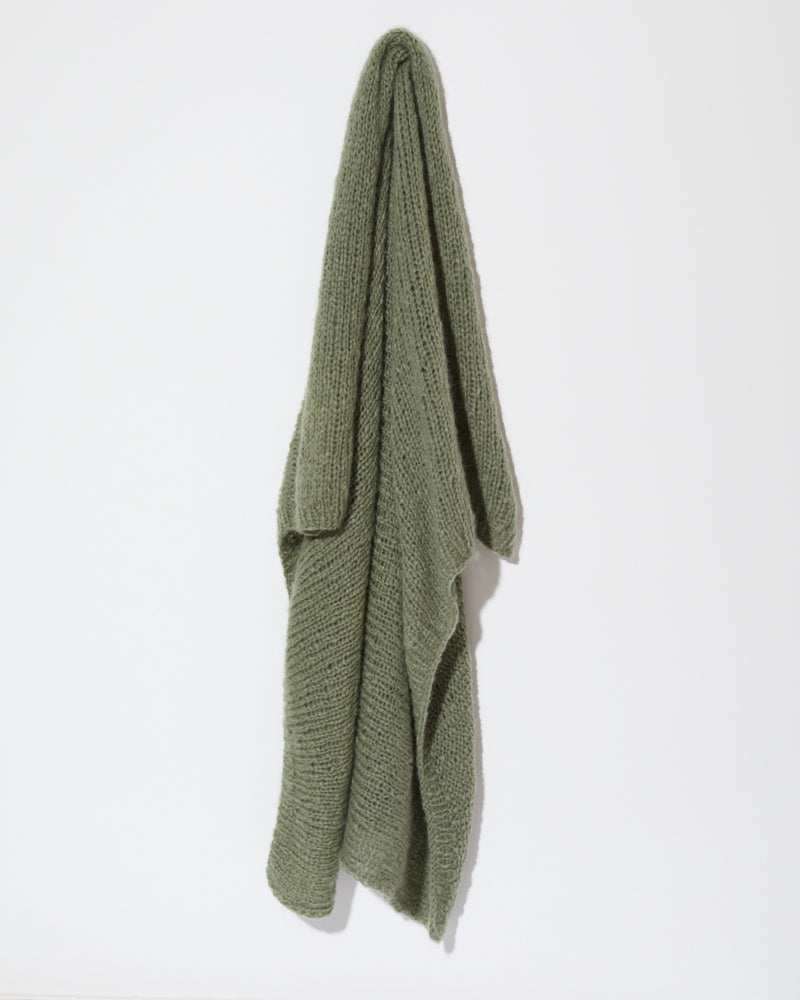 Sale | Hand-knitted Mohair Blanket