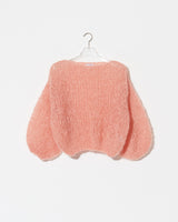 Product Image of mohair sweater in rosa. frontside