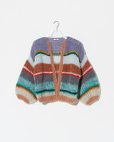 Stripes Galore Bomber Cardigan | Sale