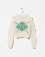 Womens mohair pullover. New style. Hand-made with love.